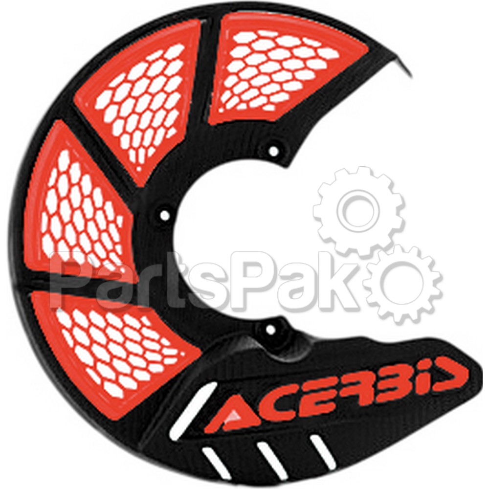 Acerbis 2630555229; X-Brake Vented Mini 245-mm Black / Orange