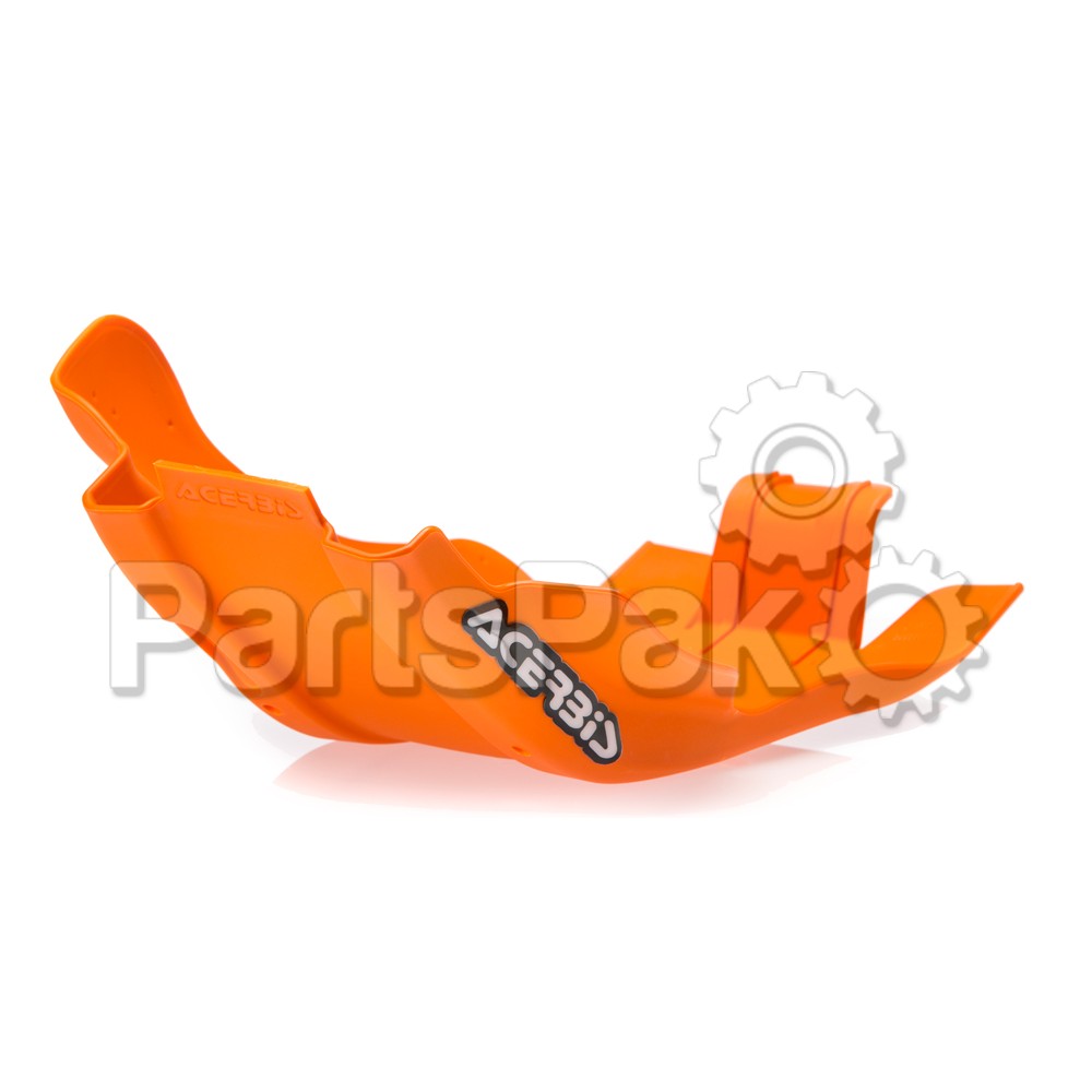 Acerbis 2630565226; Skid Plate Orange