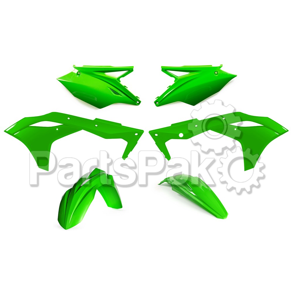 Acerbis 2630620235; Plastic Kit Fluorescent Green