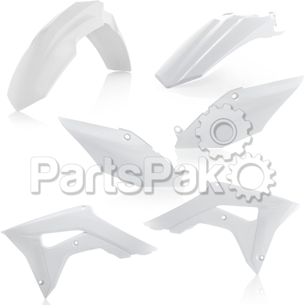 Acerbis 2630690002; Plastic Kit White