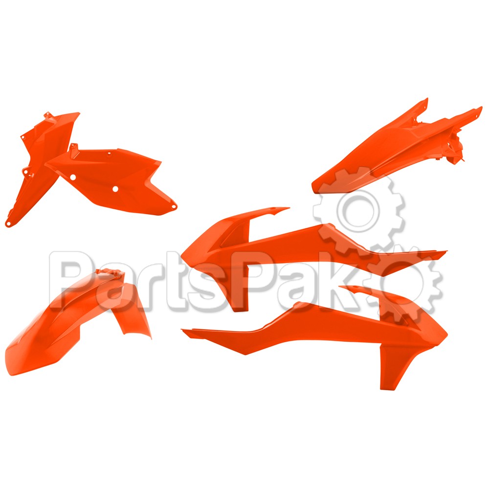 Acerbis 2634065226; Plastic Kit Orange