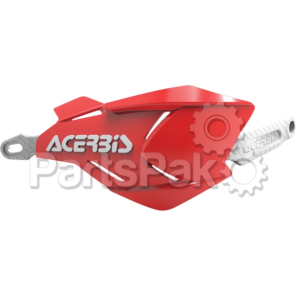 Acerbis 2634661005; X-Factory Handguard Red / White