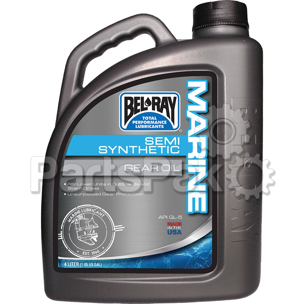 Bel-Ray 99740-BT4; Marine Semi-Synthetic Gear Oil 4L