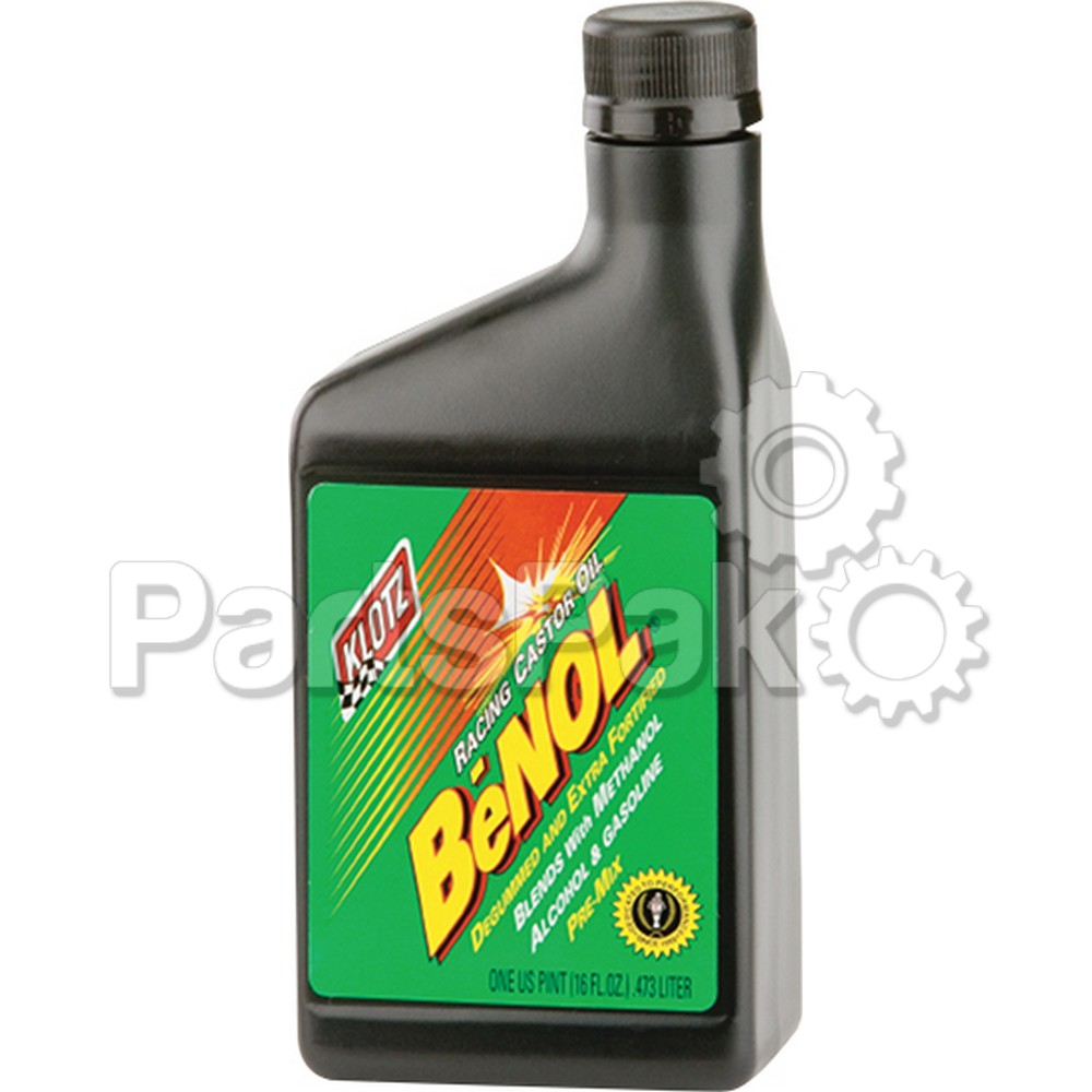 Klotz BC-175; Benol Racing Castor Oil 16Oz