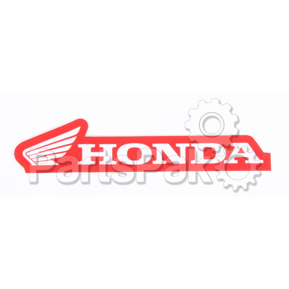 D'Cor Visuals 40-10-106; 6-inch Fits Honda Decal Sheet