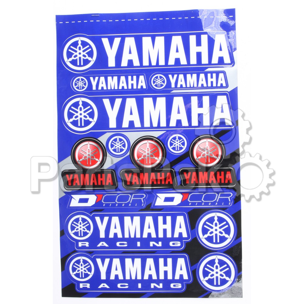 D'Cor Visuals 40-50-101; Fits Yamaha Decal Sheet