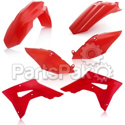 Acerbis 2645460227; Acerbis Plastic Kit 00 Cr Red; 2-WPS-26454-60227