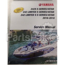 Yamaha LIT-18616-03-67 2016 Ar/Sx240 242Ltd 242X Service Manual; LIT186160367