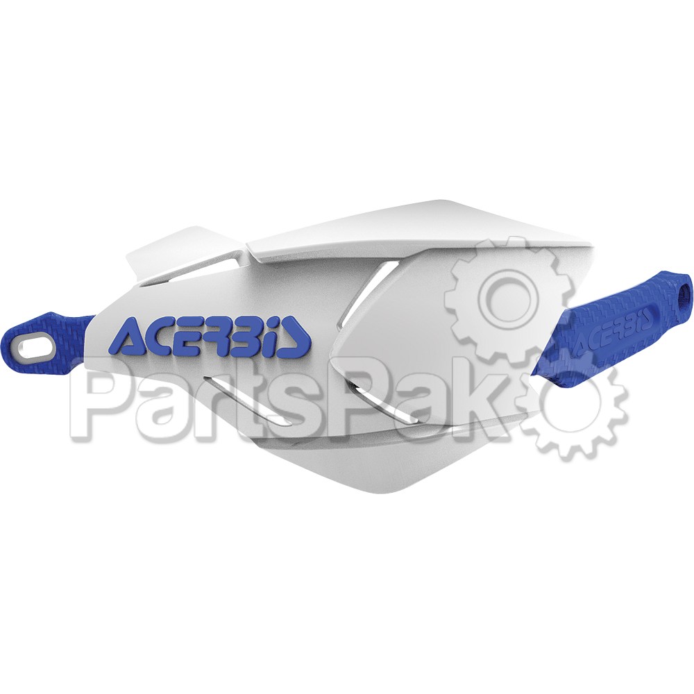 Acerbis 2634661029; X-Factory Handguard White / Blue