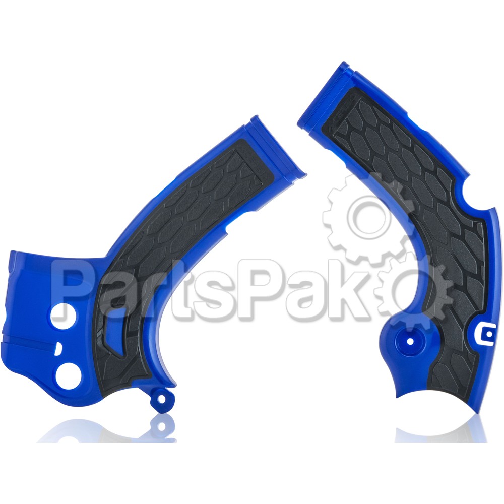Acerbis 2640271034; X-Grip Frame Guard Blue / Black