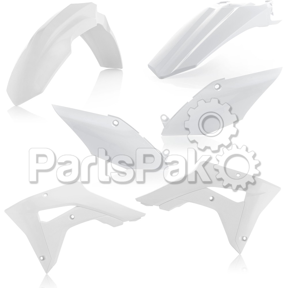 Acerbis 2645460002; Acerbis Plastic Kit White CRF450