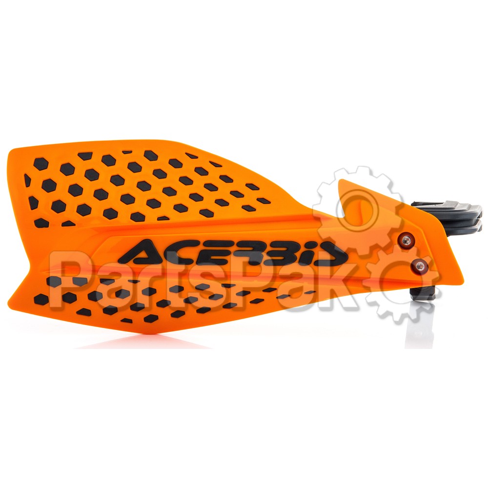 Acerbis 2645481008; Ultimate X Handguard Orange / Black