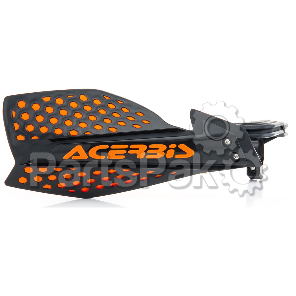 Acerbis 2645481009; Ultimate X Handguard Black / Orange