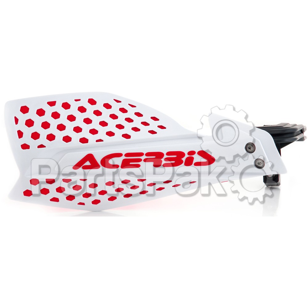Acerbis 2645481030; Ultimate X Handguard White / Red