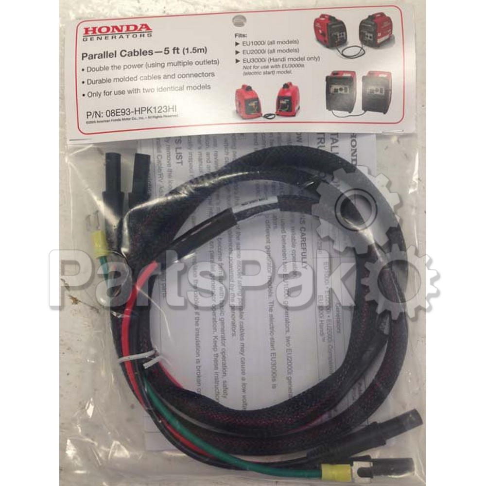 Honda 08E90-ZT3-010AH Cable, Eu1/Eu2/Eu3Ih; New # 08E93-HPK123HI
