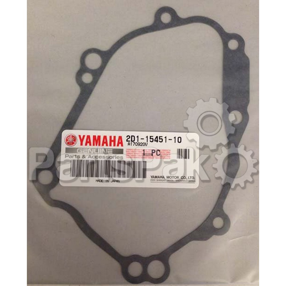 Yamaha 2D1-15451-10-00 Gasket, Crankcase Cover 1; 2D1154511000