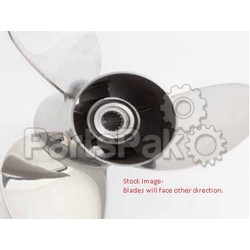 Honda 58333-ZY3-B19CL Propeller, 3-Blade 15-1/4X19 Stainless Steel (Lefthand); 58333ZY3B19CL