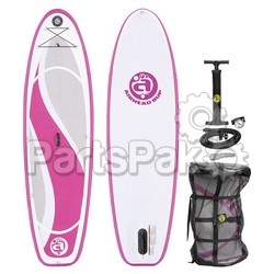 Kwik Tek - Airhead AHSUP-10; Bliss 930 Inflatable Stand Up Paddle Board SUP Pink Paddleboard