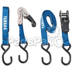 Yamaha ACC-0SS58-40-30 1-inch Ratchet Tiedowns - Blue; ACC0SS584030