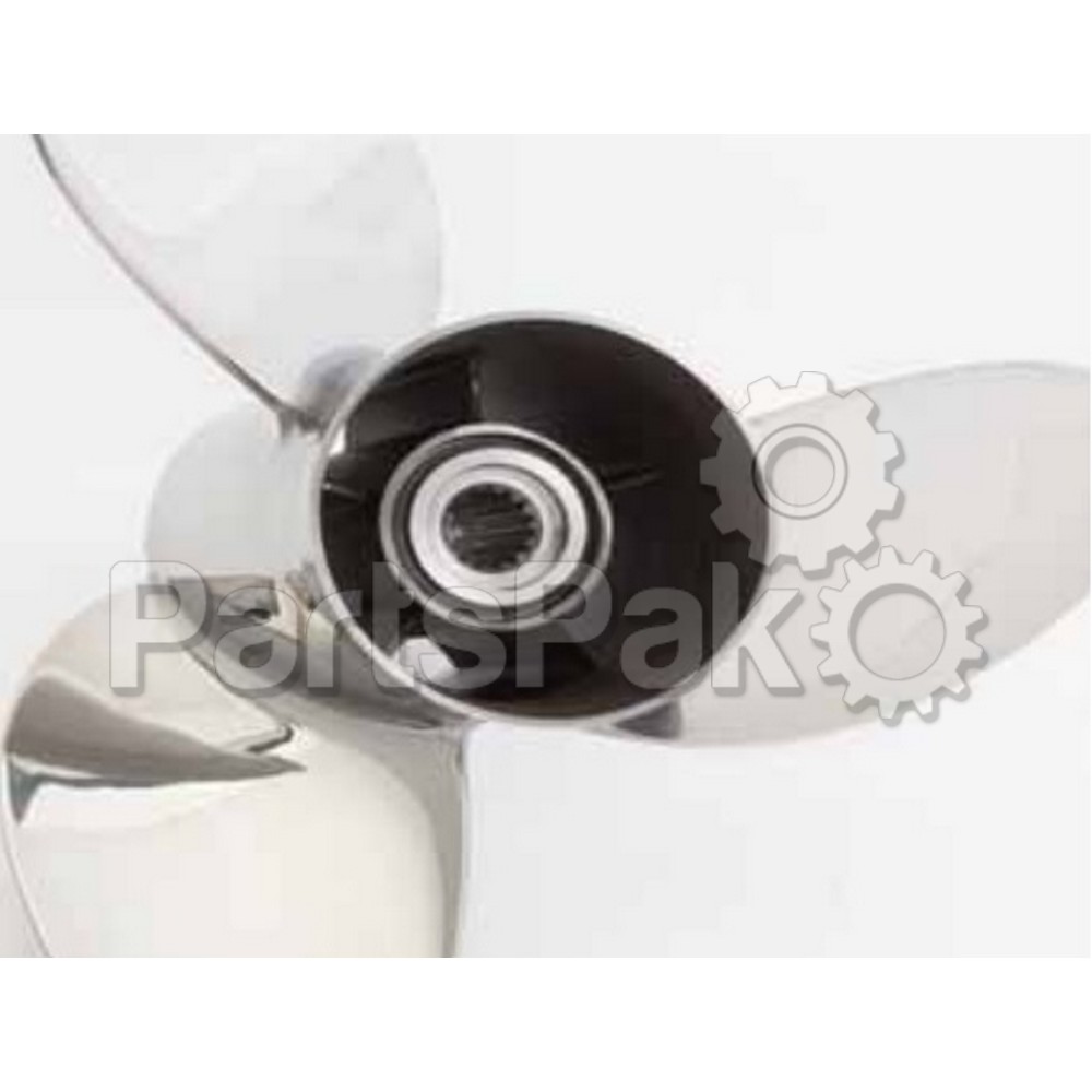 Honda 58333-ZY3-A23CL Propeller, 3-Blade 15-1/4X23 Stainless Steel (Righthand); 58333ZY3A23CL