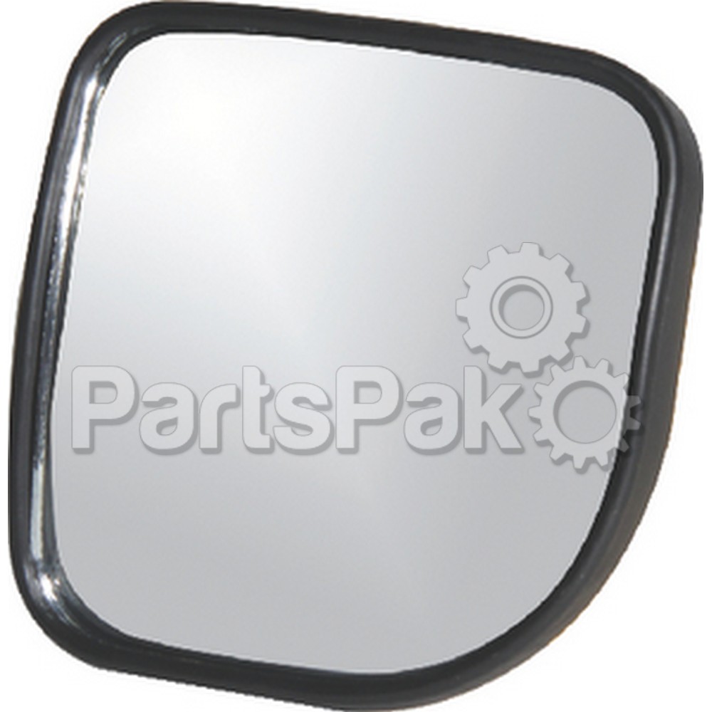 Camco 25623; Blind Spot Mirror 3.25-Inch x3.25-Inch Convex Wide-angle