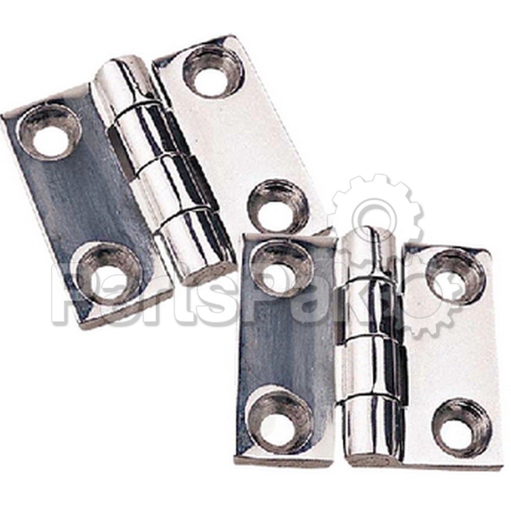 Sea Dog 2051401; Stainless Steel Butt Hinge-1 5/8 X 1 (2-Pack)