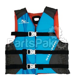 Stearns 2000029258; Pfd Life Jacket Vest Youth Antimicro Blue; LNS-106-2000029258