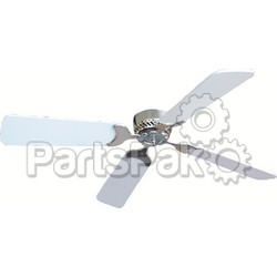 Lasalle Bristol 410TSDC36BNWH; Ceiling Fan-Brushed Nic/Wh 36