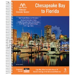 Maptech CGCBF05; Embasy Chart Guide Chesapeake Bay-Florida 5th Ed