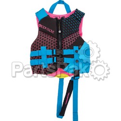 Body Glove 18224CAQUPNK; Pfd Life Jacket Vest Child Phantom Aqua/Pink