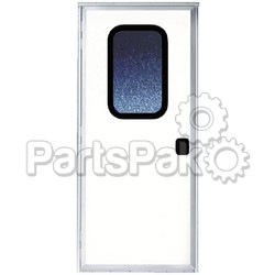 Dexter Axle 5050BOXED; 24X68 Right-hand Colonial White With Screen Door