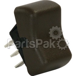 JR Products 13085; Spdt On/On Switch Brown; LNS-342-13085