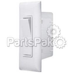 RV Designer S841; White Switch With Cover Plate; LNS-350-S841