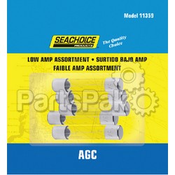 SeaChoice 11359; 5-Pieces Low Amp Agc Glass Fuses