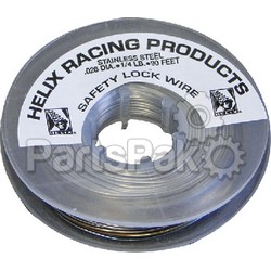 Helix Racing Products 112-0032; Stainless Steel Safety Wire .032 Dia 75-Foot; LNS-521-1120032