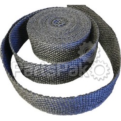Helix Racing Products 526-2002; Exhaust Wrap 1-inch X25-Foot Black With Stainless Steel Tie
