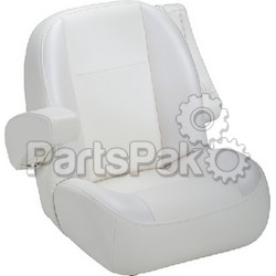 Lippert 674636; Seat Low Back Nonrecline White