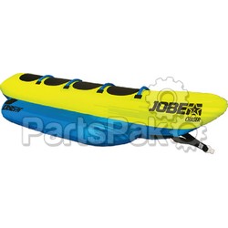 Jobe Sports 230418001; Towable Chaser 4 Rider Banana