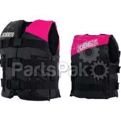 Jobe Sports 247718006; Pfd Life Jacket Nylon Vest Youth Pink