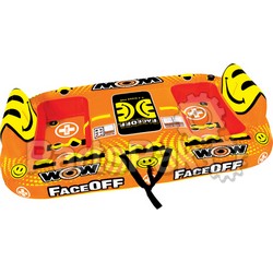 WOW World of Watersports 15-1050; Faceoff 4-Person Towable Inflatable Tube