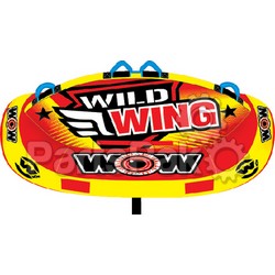 WOW World of Watersports 18-1130; Towable Wild Wing 3-Person Inflatable Tube; LNS-742-181130