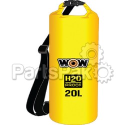 WOW World of Watersports 18-5080Y; Dry bag 20L Yellow 11.5-inch X 16-inch