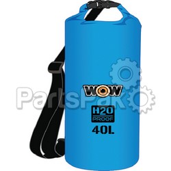 WOW World of Watersports 18-5100B; Dry bag 40L Blue 13.5-inch X 20-inch