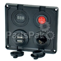 Prime Products 085044; 12-Volt 4 Function Power Panel; LNS-799-085044