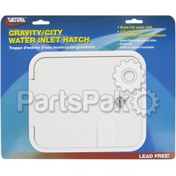 Valterra A012000VP; Gravity/City Water Hatch White Carded