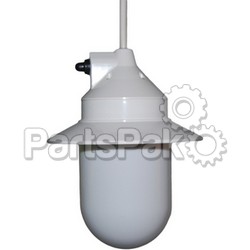 Polymer Products 140100216A; Outdoor Pendant Light (White)