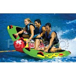 WOW World of Watersports 13-1010; Big Bazooka 1-4 Person Steerable Towable