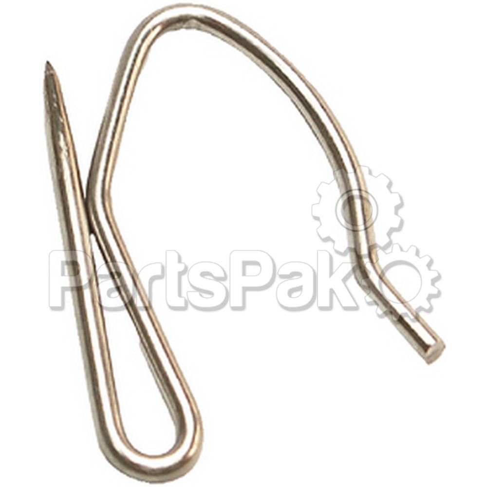 RV Designer A113; Drape Hooks Stainless Steel 14-Pack