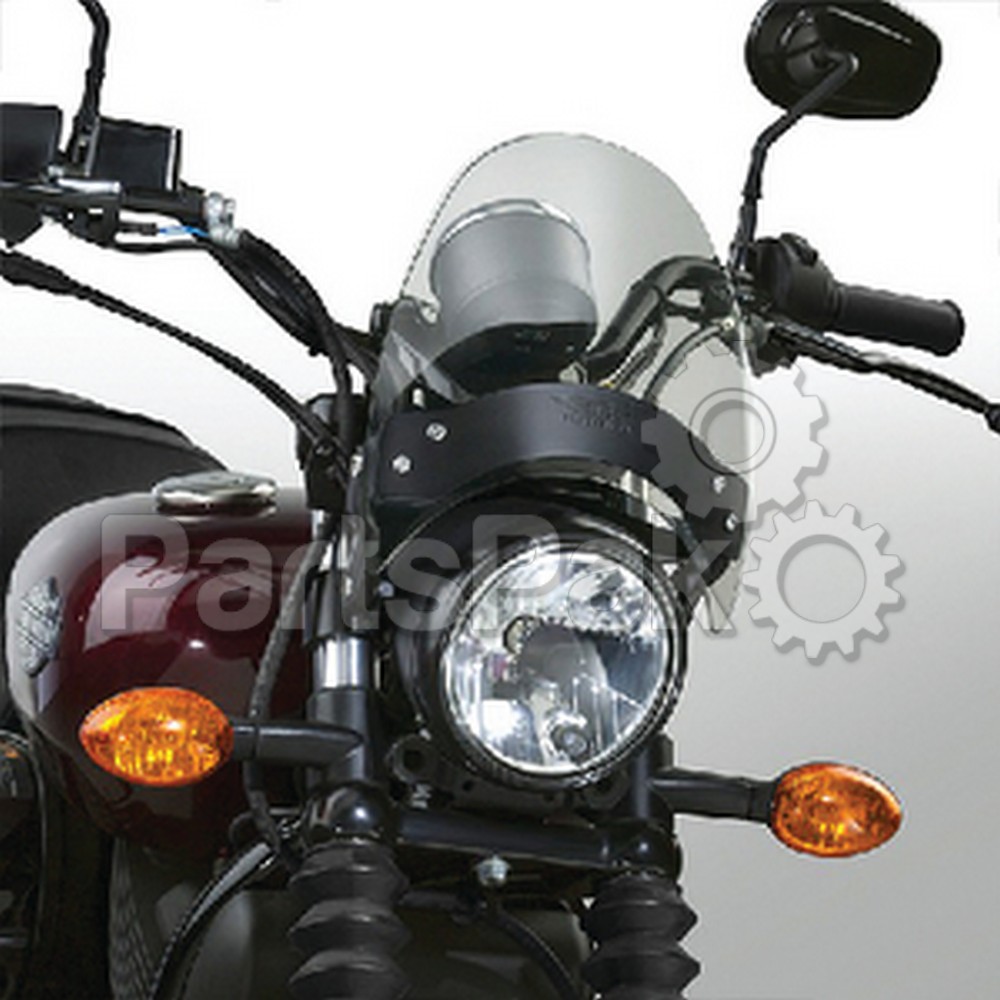 National Cycle N2532002; Flyscreen Light Tint Crv <43-mm Black