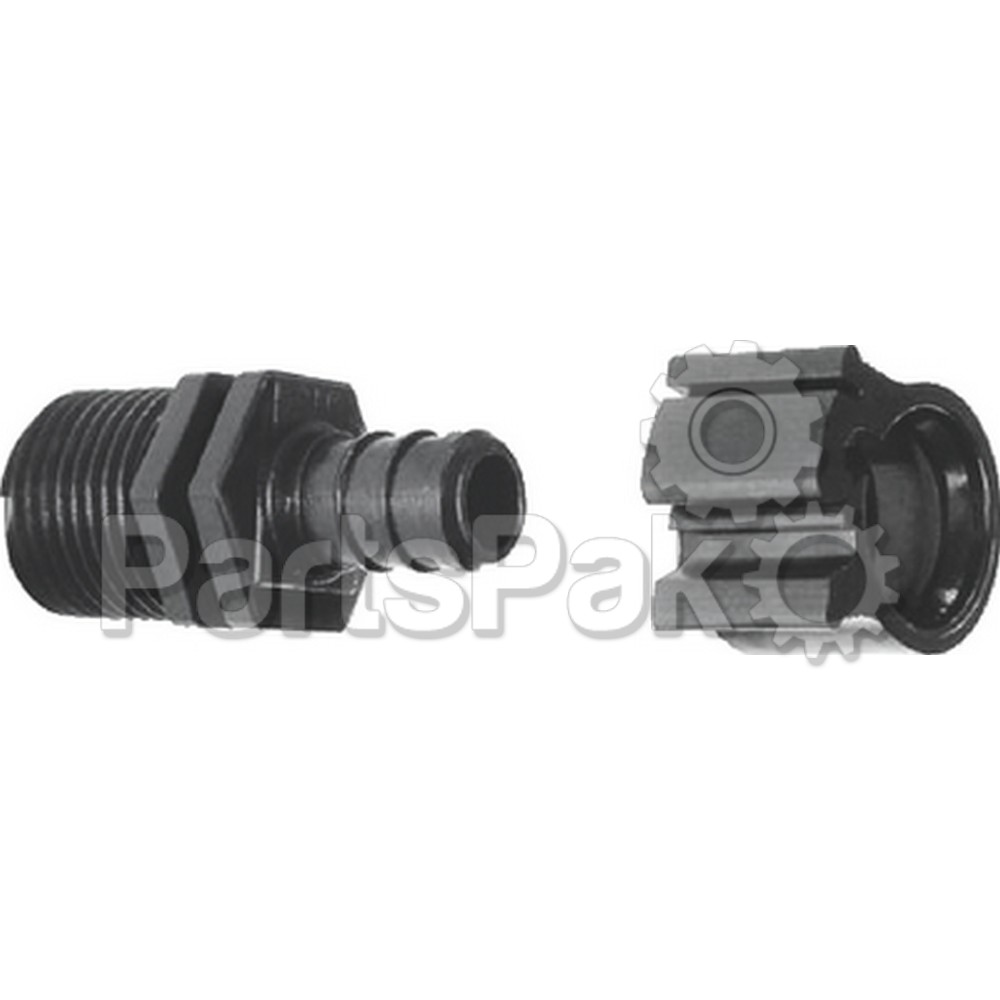 Flair-It 30842; Male Adapter 1/2 X 1/2Mpt